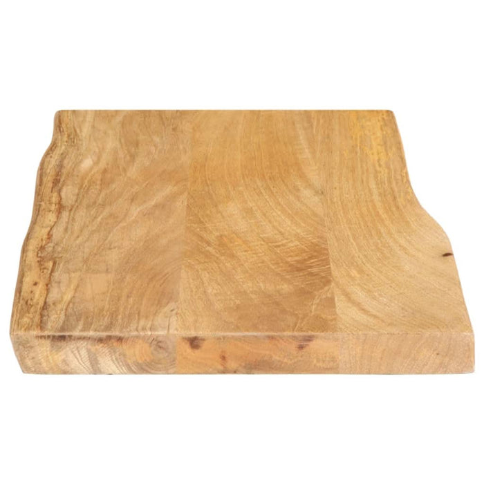 Blat masă cu margini naturale, 50x40x2,5 cm, lemn masiv mango - WALTI WALTI