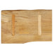 Blat masă cu margini naturale, 50x40x2,5 cm, lemn masiv mango - WALTI WALTI