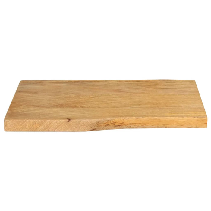 Blat masă cu margini naturale, 60x40x2,5 cm, lemn masiv mango WALTI