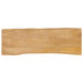 Blat masă cu margini naturale, 140x40x2,5 cm, lemn masiv mango - WALTI WALTI
