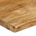 Blat masă cu margini naturale, 140x40x2,5 cm, lemn masiv mango - WALTI WALTI