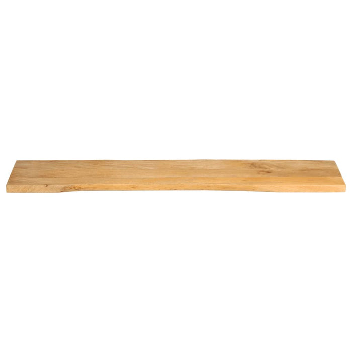 Blat masă cu margini naturale, 180x40x2,5 cm, lemn masiv mango WALTI
