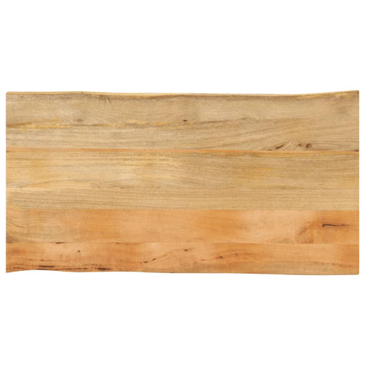 Blat masă cu margini naturale, 120x60x2,5 cm, lemn masiv mango - WALTI WALTI