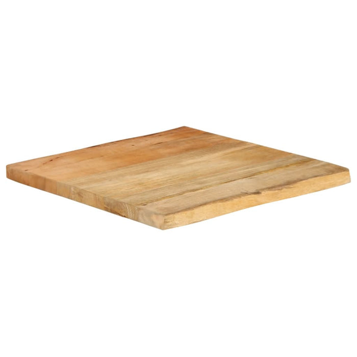 Blat Masa 80x80x2,5 cm Live Edge Lemn Masiv Mango WALTI