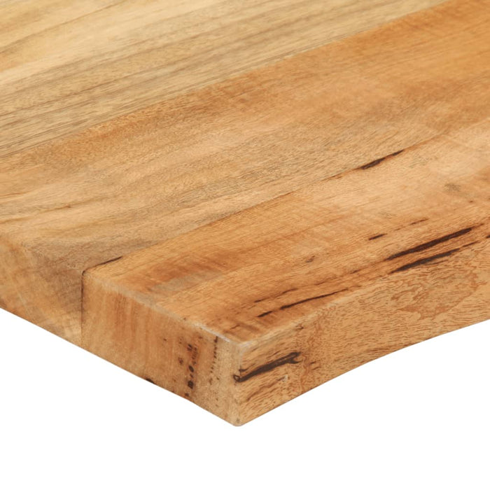 Blat Masa 80x80x2,5 cm Live Edge Lemn Masiv Mango WALTI