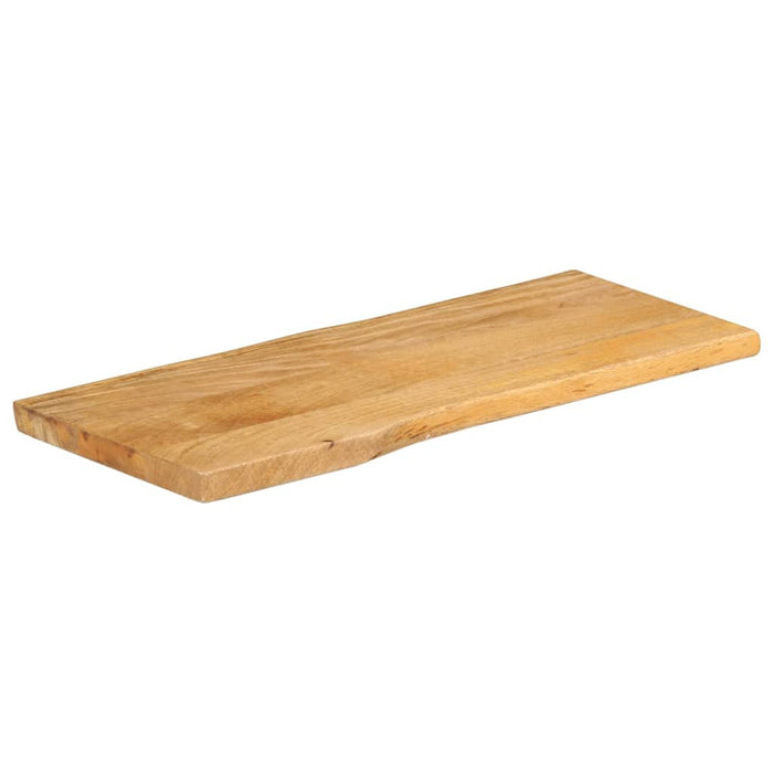 Blat masă cu margini, 90x40x3,8 cm, lemn masiv mango WALTI