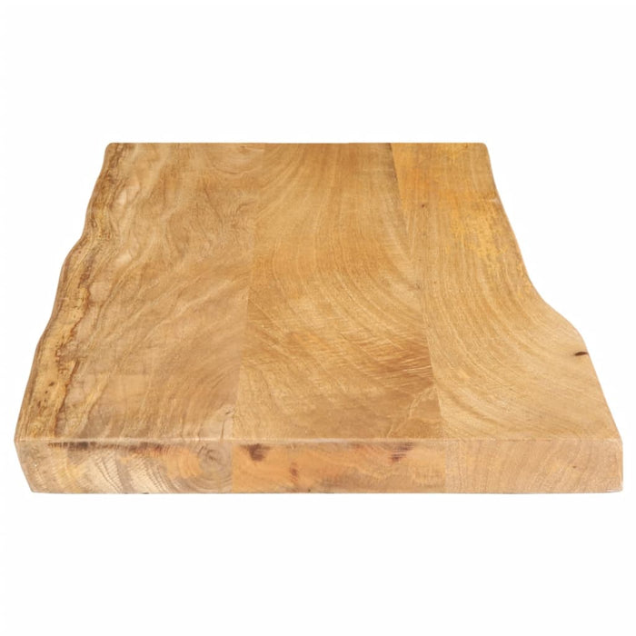 Blat masă cu margini, 90x40x3,8 cm, lemn masiv mango WALTI
