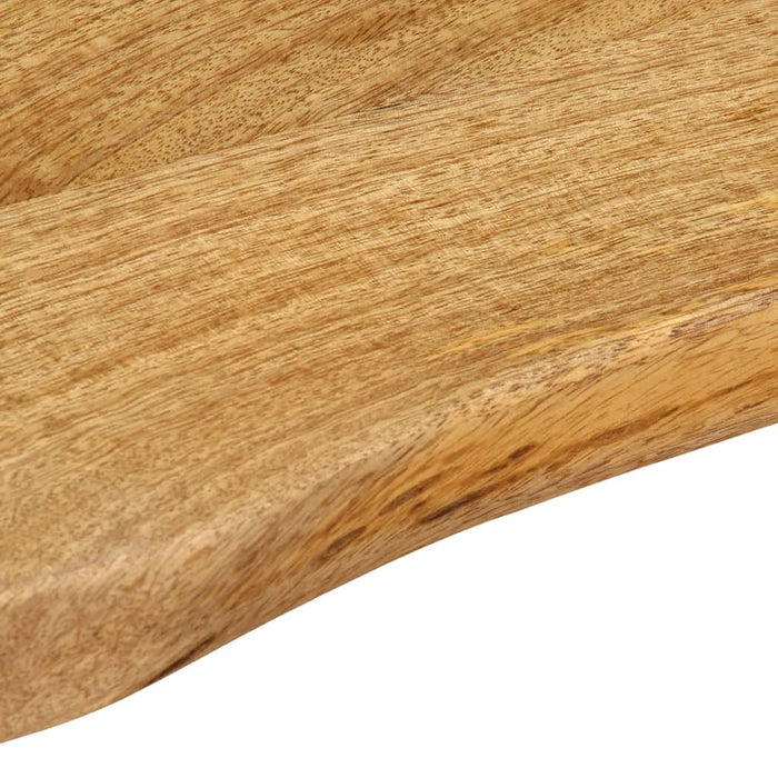 Blat masă cu margini, 90x40x3,8 cm, lemn masiv mango WALTI