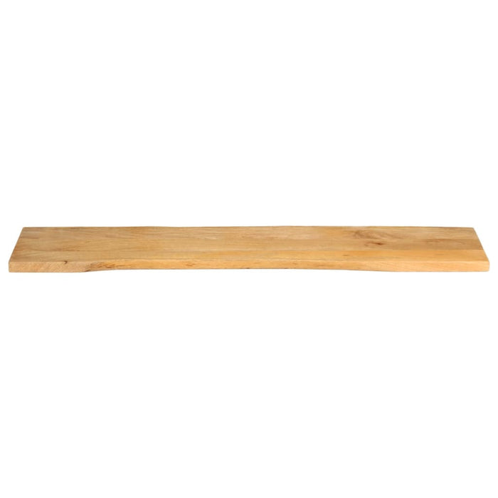 Blat masă cu margini, 160x40x3,8 cm, lemn masiv mango WALTI