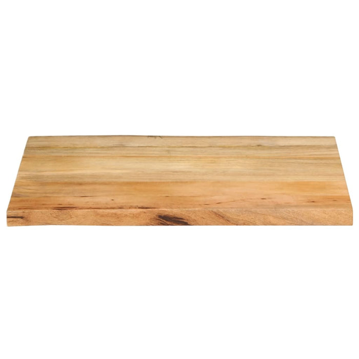 Blat masă cu margini, 90x60x3,8 cm, lemn masiv mango - WALTI WALTI