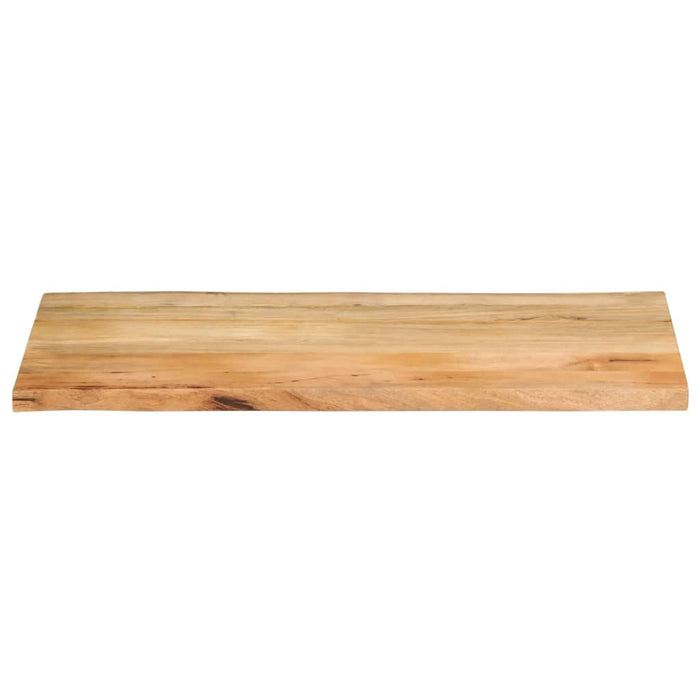 Blat masă cu margini, 100x60x3,8 cm, lemn masiv mango WALTI