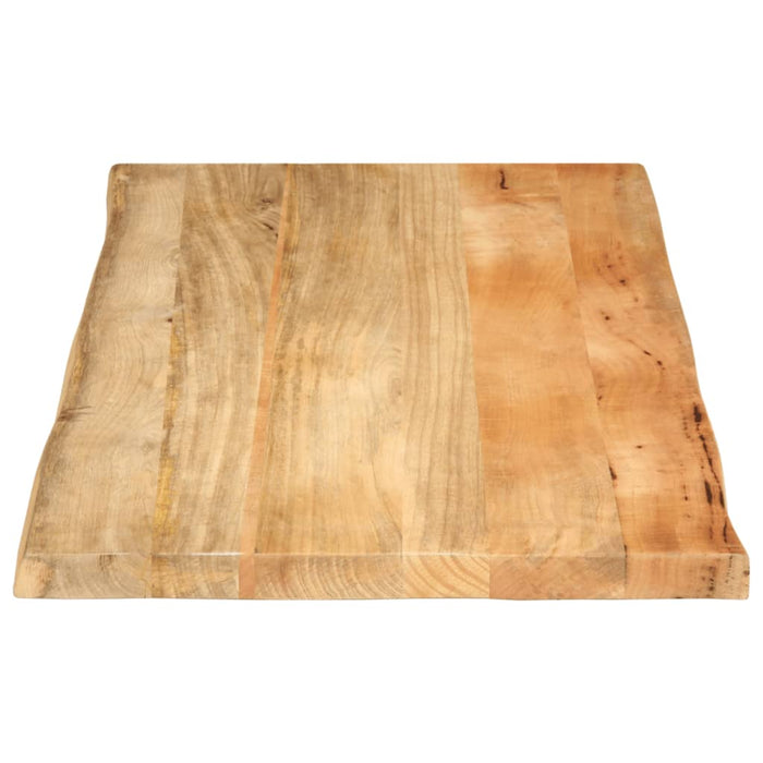 Blat masă cu margini, 110x60x3,8 cm, lemn masiv mango - WALTI WALTI