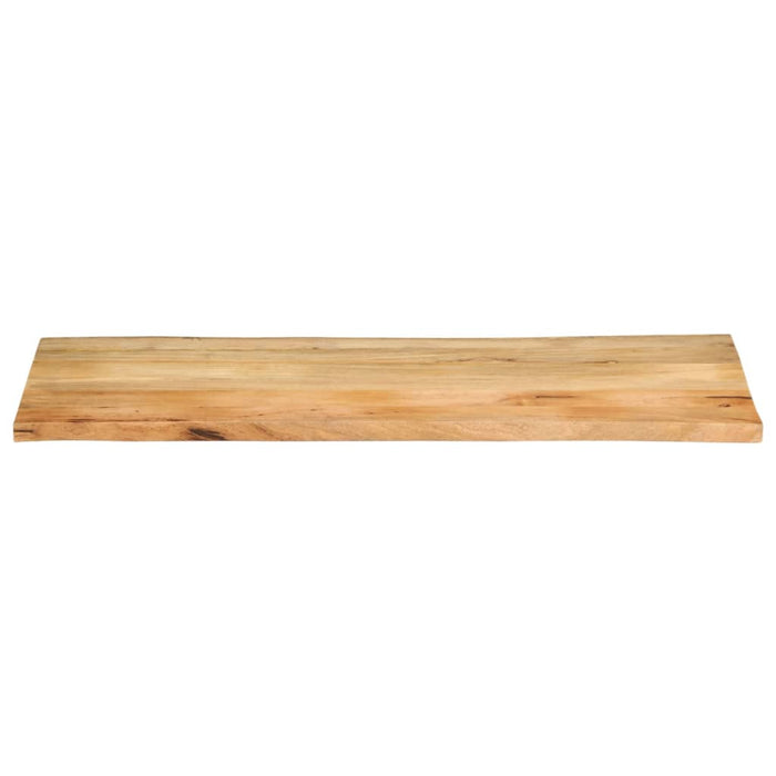 Blat masă cu margini, 140x60x3,8 cm, lemn masiv mango WALTI