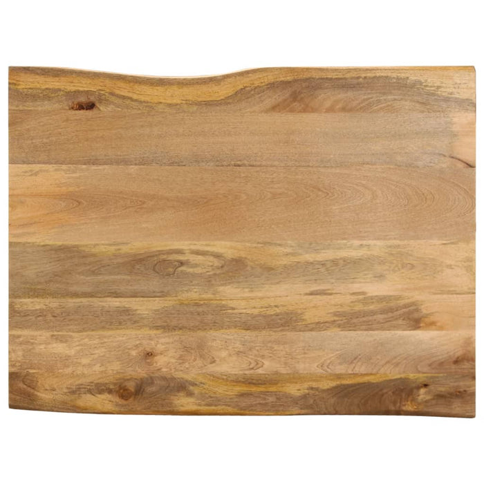 Blat masă cu margini, 110x80x3,8 cm, lemn masiv mango WALTI