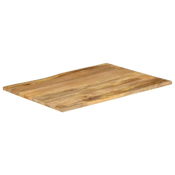 Blat masă cu margini, 110x80x3,8 cm, lemn masiv mango WALTI