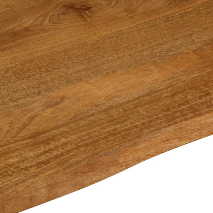 Blat masă cu margini naturale, 90x80x2,5 cm, lemn masiv mango - WALTI WALTI