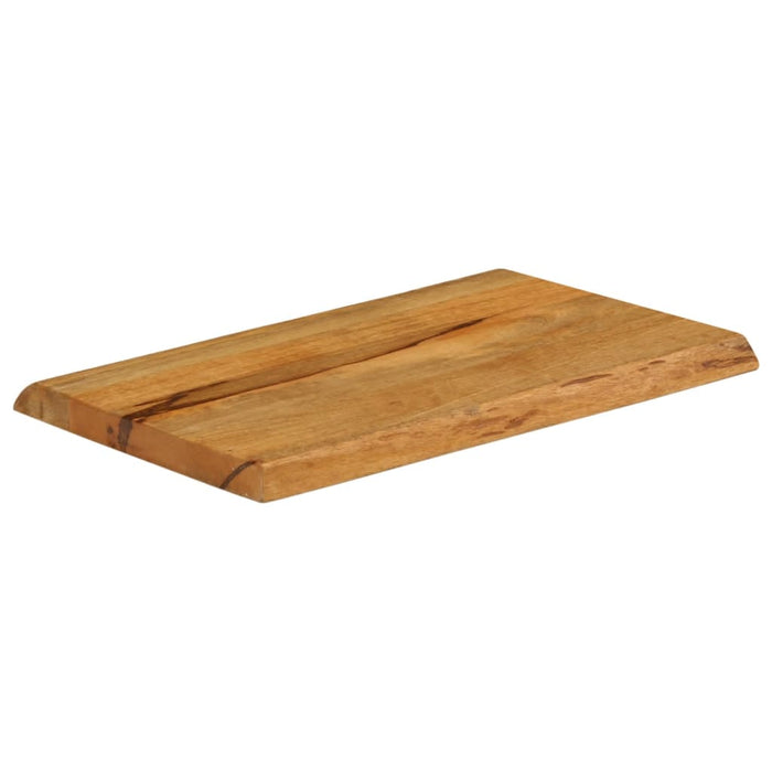 Blat masă cu margini, 70x40x3,8 cm, lemn masiv mango - WALTI WALTI