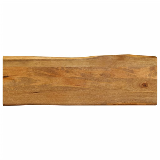 Blat masă cu margini, 140x40x3,8 cm, lemn masiv mango - WALTI WALTI