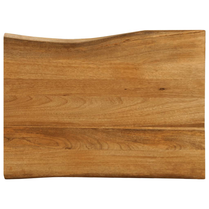 Blat masă cu margini, 90x60x3,8 cm, lemn masiv mango WALTI