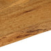 Blat masă cu margini, 100x60x3,8 cm, lemn masiv mango - WALTI WALTI