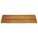 Blat masă cu margini, 100x80x3,8 cm, lemn masiv mango - WALTI WALTI