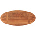 Blat de masă oval, 80x40x2,5 cm, lemn masiv de acacia - WALTI WALTI