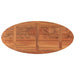 Blat de masă oval, 100x50x2,5 cm, lemn masiv de acacia - WALTI WALTI