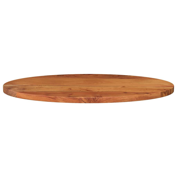 Blat de masă oval, 120x60x2,5 cm, lemn masiv de acacia WALTI
