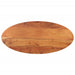 Blat de masă oval, 120x60x3,8 cm, lemn masiv de acacia - WALTI WALTI