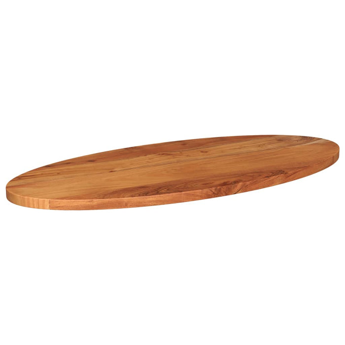 Blat de masă oval, 120x60x3,8 cm, lemn masiv de acacia - WALTI WALTI