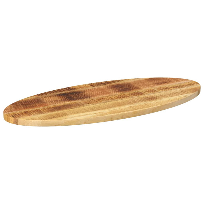 Blat de masă oval, 100x50x2,5 cm, lemn masiv de mango WALTI