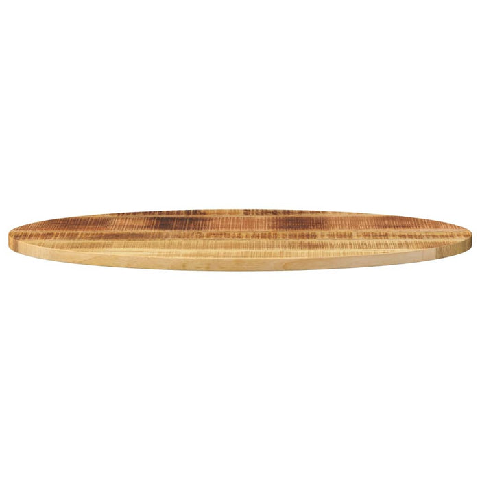 Blat de masă oval, 100x50x2,5 cm, lemn masiv de mango WALTI