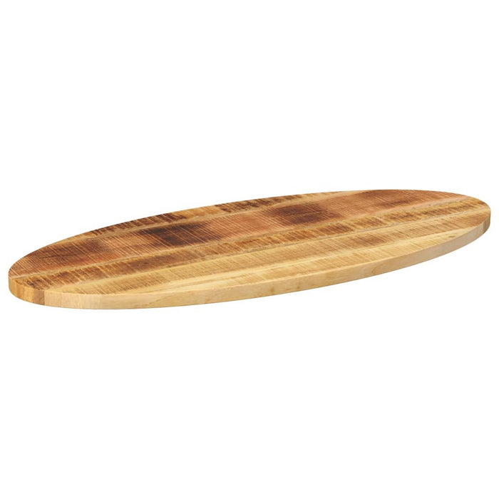Blat de masă oval, 110x50x2,5 cm, lemn masiv de mango WALTI