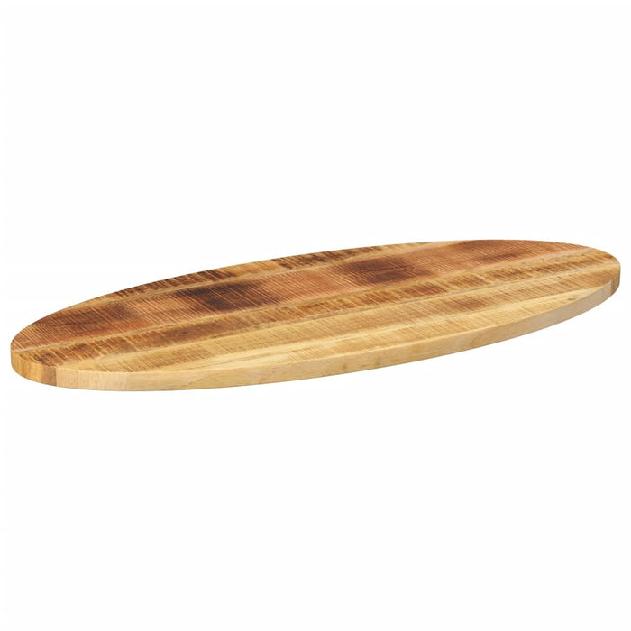 Blat de masă oval, 80x40x3,8 cm, lemn masiv de mango WALTI