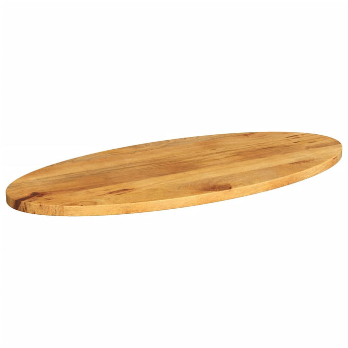 Blat de masă oval, 80x40x2,5 cm, lemn masiv de mango WALTI