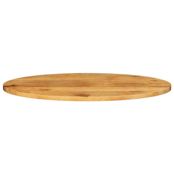 Blat de masă oval, 80x40x2,5 cm, lemn masiv de mango WALTI