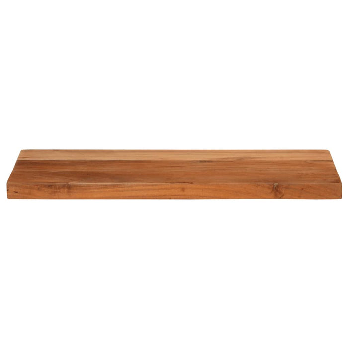 Blat masă 60x20x2,5 cm lemn dreptunghiular acacia margine vie WALTI