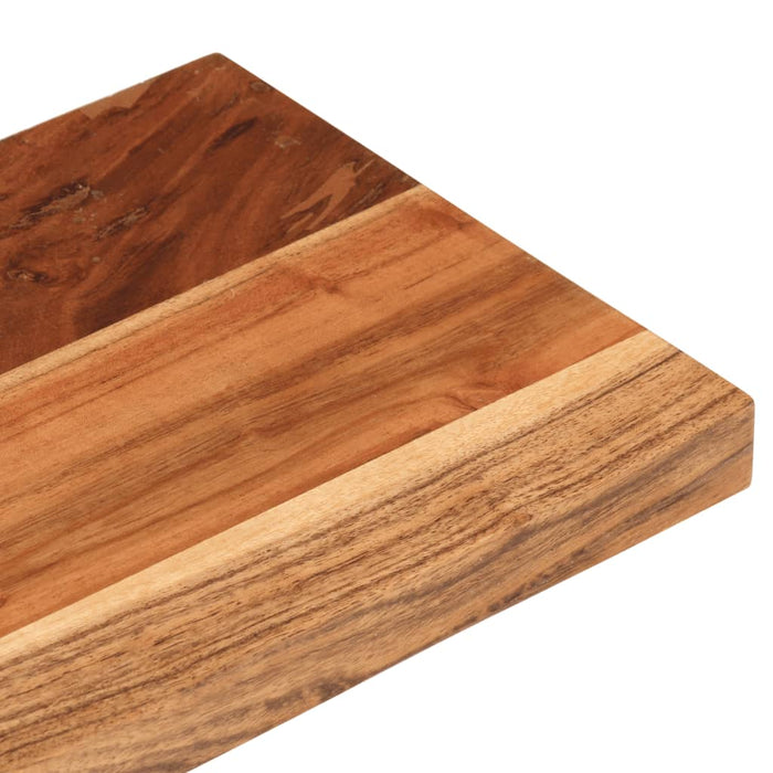 Blat masă 60x20x2,5 cm lemn dreptunghiular acacia margine vie WALTI