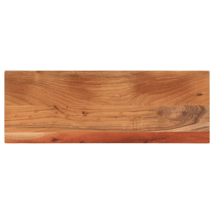 Blat de masă 80x40x2,5 cm dreptunghiular lemn masiv de acacia WALTI