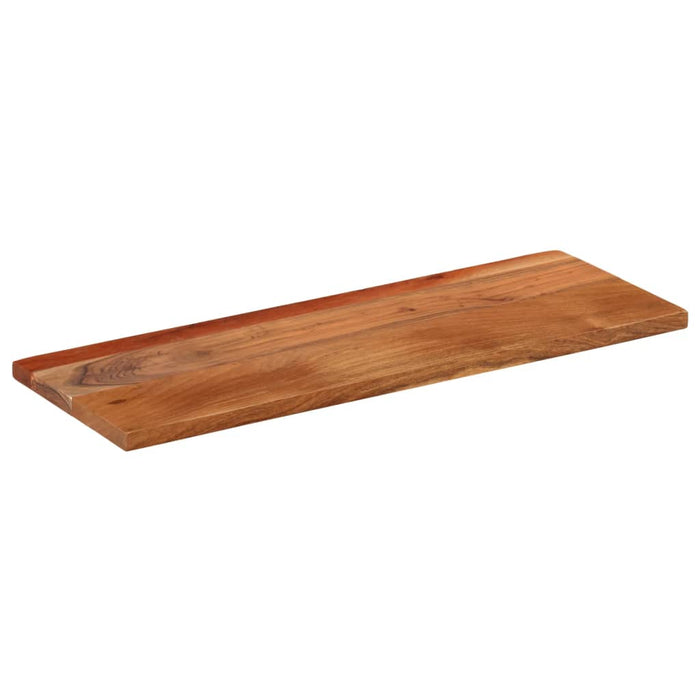 Blat de masă 80x40x2,5 cm dreptunghiular lemn masiv de acacia WALTI