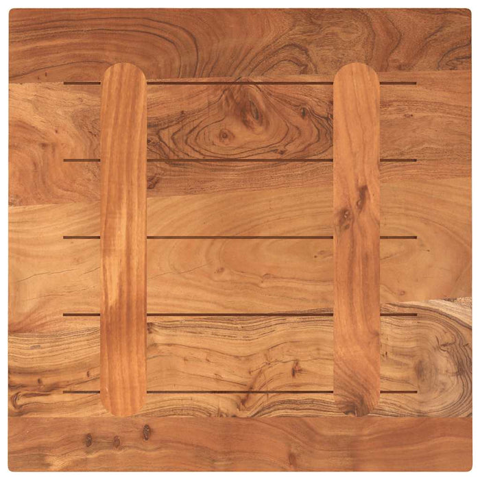 Blat de masă pătrat, 50x50x2,5 cm, lemn masiv de acacia - WALTI WALTI