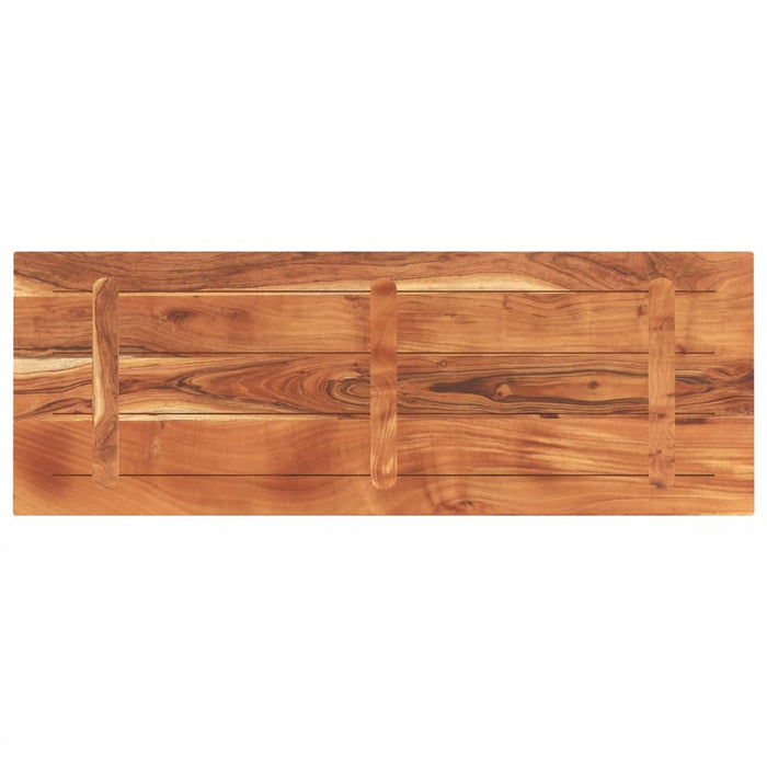 Blat masă 140x50x2,5 cm lemn solid dreptunghiular de acacia WALTI