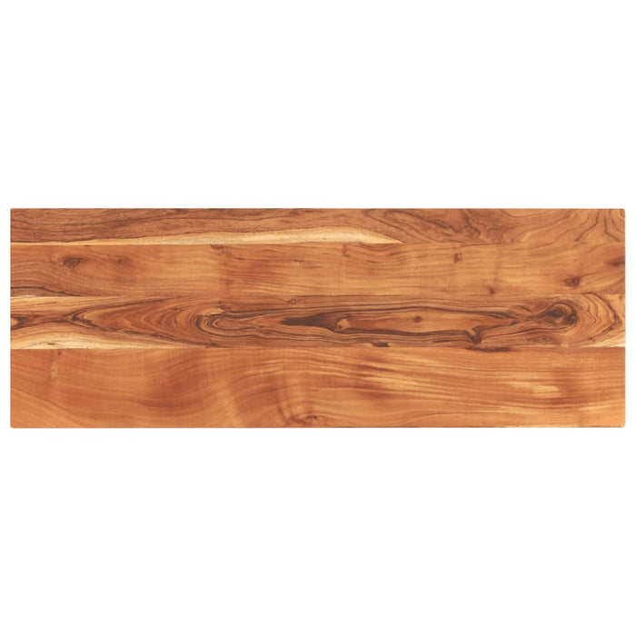 Blat de masă 140x60x2,5 cm dreptunghiular lemn masiv de acacia WALTI