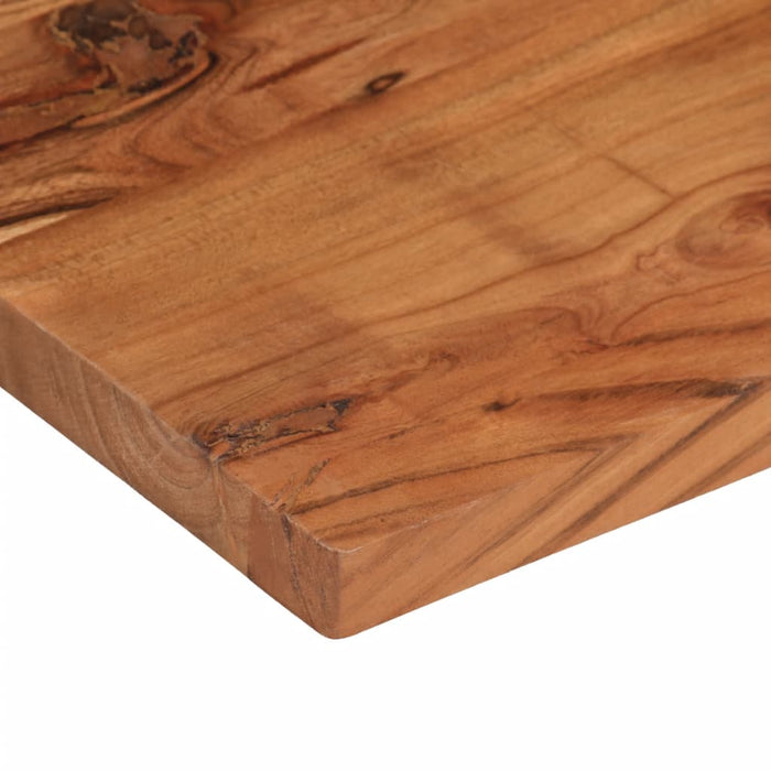 Blat de masă 80x20x3,8 cm dreptunghiular lemn masiv de acacia - WALTI WALTI