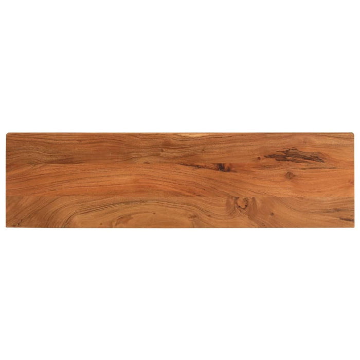 Blat de masă, 100x30x3,8 cm, dreptunghiular, lemn masiv acacia WALTI