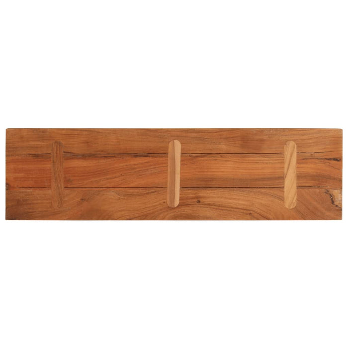 Blat de masă, 100x30x3,8 cm, dreptunghiular, lemn masiv acacia WALTI