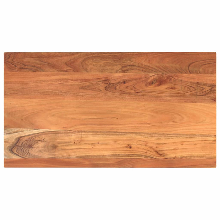 Blat de masă, 120x50x3,8 cm, dreptunghiular, lemn masiv acacia WALTI