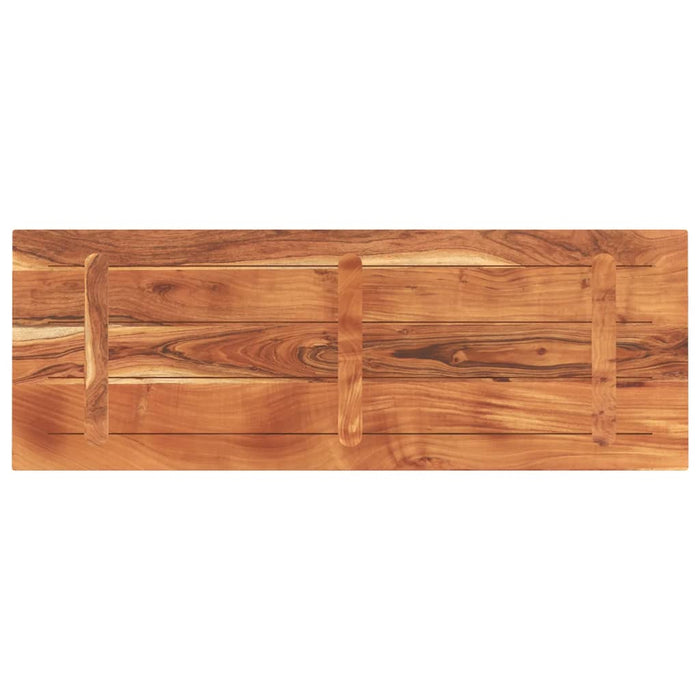Blat de masă, 140x50x3,8 cm, dreptunghiular, lemn masiv acacia WALTI