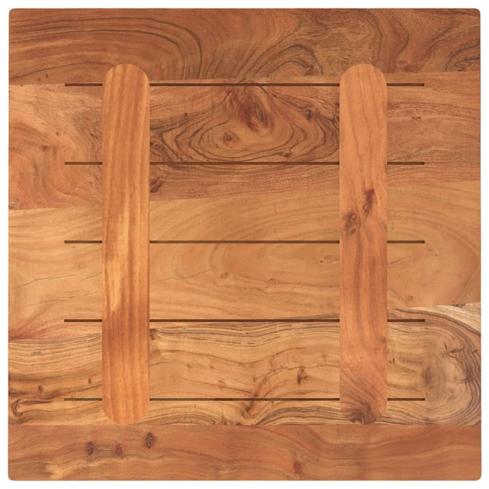 Blat de masă pătrată, 60x60x3,8 cm, lemn masiv de acacia - WALTI WALTI