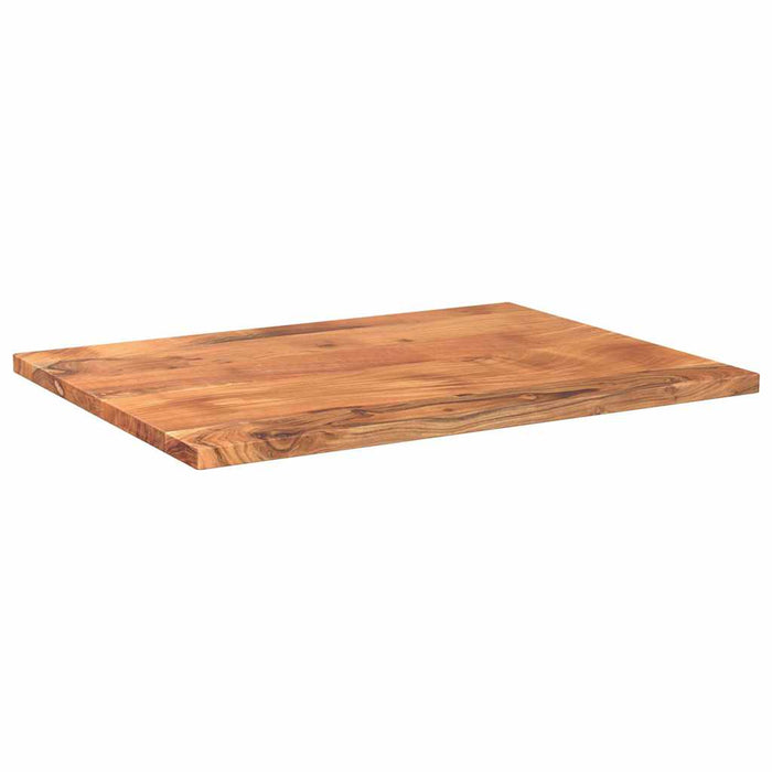 Blat de masă, 80x60x3,8 cm, dreptunghiular, lemn masiv acacia WALTI
